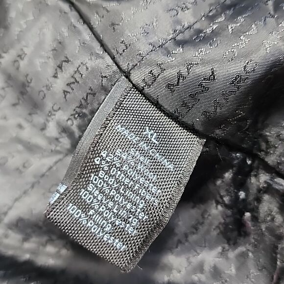 Pristine Men's Herringbone Wool Blend Marc Anthony Winter Jacket Coat - Picture 11 of 12